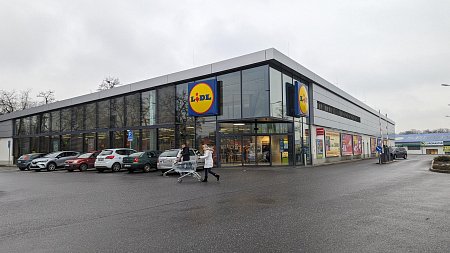 Obchodní dům Lidl - V korytech